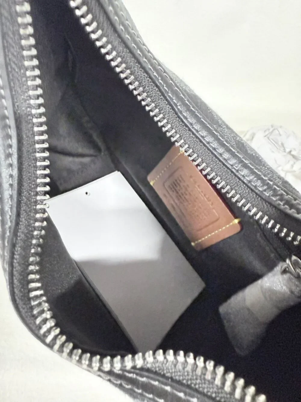 coach Carmen Mini Crossbody Bag In Signature Denim ccz47